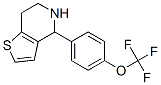 4-[4-(Ttrifluoromethoxy)phenyl]-4,5,6,7-tetrahydrothieno[3,2-c]pyridine Structure,213462-18-1Structure