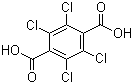 2,3,5,6-Tetrachloro-1,4-benzenedicarboxylic acid Structure,2136-79-0Structure