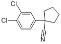 1-(3,4-Dichlorophenyl)cyclopentanecarbonitrile Structure,213755-91-0Structure