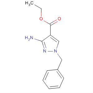 Ethyl 3-amino-1-benzyl-1h-pyrazole-4-carboxylate Structure,21377-11-7Structure