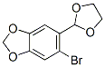 5-Bromo-6-[1,3]dioxolan-2-yl-benzo[1,3]dioxole Structure,2139-43-7Structure