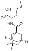 2-[(1-Adamantylcarbonyl)amino]-4-(methylthio)butanoic acid Structure,21394-53-6Structure