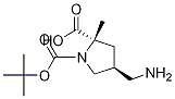 (2S,4s)-1-tert-butyl 2-methyl 4-(aminomethyl)pyrrolidine-1,2-dicarboxylate Structure,214066-78-1Structure