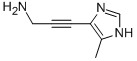 3-(4-Methyl-1h-imidazol-5-yl)-2-propyn-1-amine Structure,214153-37-4Structure