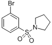 1-(3-Bromophenylsulfonyl)pyrrolidine Structure,214210-14-7Structure