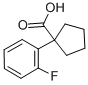 1-(2-Fluorophenyl)cyclopentanecarboxylic acid Structure,214262-96-1Structure