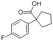 1-(4-Fluorophenyl)cyclopentanecarboxylic acid Structure,214262-99-4Structure