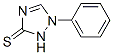 1,2-Dihydro-1-phenyl-3h-1,2,4-triazole-3-thione Structure,21434-14-0Structure