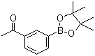 1-(3-(4,4,5,5-Tetramethyl-1,3,2-dioxaborolan-2-yl)phenyl)ethanone Structure,214360-49-3Structure