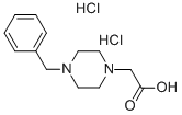 (4-Benzyl-piperazin-1-yl)-acetic acid dihydrochloride Structure,214535-51-0Structure