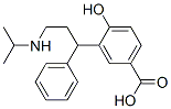 Rac 5-carboxy desisopropyl tolterodine Structure,214601-13-5Structure