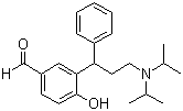 3-(3-(Diisopropylamino)-1-phenylpropyl)-4-hydroxybenzaldehyde Structure,214601-15-7Structure