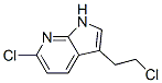 1H-Pyrrolo[2,3-b]pyridine, 6 -chloro-3-(2-chloroethyl)- Structure,214603-97-1Structure