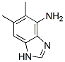 5,6-Dimethyl-1h-benzo[d]imidazol-7-amine Structure,21472-09-3Structure