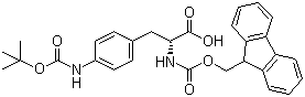 Fmoc-d-4-aminophenylalanine Structure,214750-77-3Structure