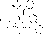 Fmoc-d-asp-ofm Structure,214852-35-4Structure