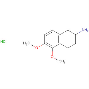 5,6-Dimethoxy-2-aminotetraline hcl Structure,21489-75-8Structure