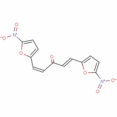 (1E,4e)-1,5-bis(5-nitrofuran-2-yl)penta-1,4-dien-3-one Structure,2152-70-7Structure