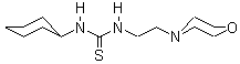 1-Cyclohexyl-3-(2-morpholinoethyl)thiourea Structure,21545-54-0Structure