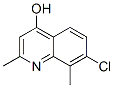 7-Chloro-4-hydroxy-2,8-dimethylquinoline Structure,21629-48-1Structure