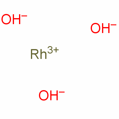 Rhodium trihydroxide Structure,21656-02-0Structure