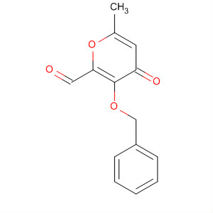 2-Formyl-3-benzyloxy-6-methyl-pyran-4(1h)-one Structure,216581-46-3Structure