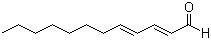 Trans,trans-2,4-Dodecadienal, tech Structure,21662-16-8Structure