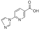 6-(1H-imidazol-1-yl)-3-pyridinecarboxylic acid Structure,216955-75-8Structure