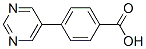 4-(Pyrimidin-5-yl)benzoic acid Structure,216959-91-0Structure