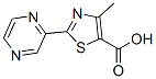 4-Methyl-2-(2-pyrazinyl)-1,3-thiazole-5-carboxylic acid Structure,216959-92-1Structure