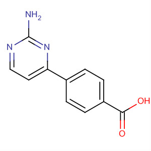 4-(2-Amino-4-pyrimidinyl)benzoic acid Structure,216959-98-7Structure