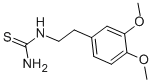 [2-(3,4-Dimethoxy-phenyl)-ethyl]-thiourea Structure,21714-26-1Structure