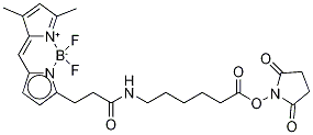 3-Bodipy-propanoylaminocaproic acid, n-hydroxysuccinimide ester Structure,217190-09-5Structure