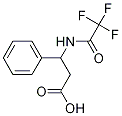 3-Phenyl-3-(2,2,2-trifluoroacetamido)propanoic acid Structure,21735-63-7Structure