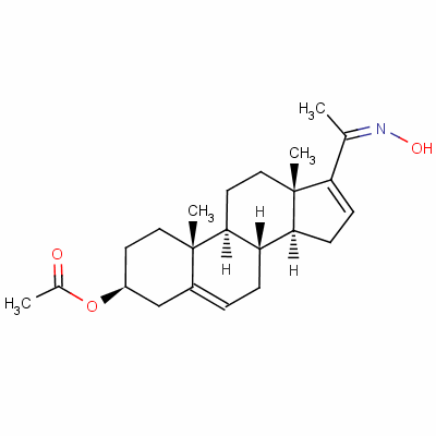 16-Dehydropregnenolone acetate oxime Structure,2174-13-2Structure