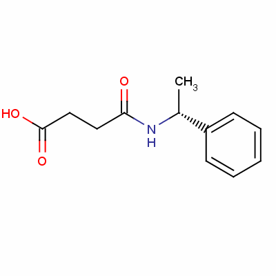 (R)-(+)-n-(1-phenylethyl)succinamic acid Structure,21752-33-0Structure