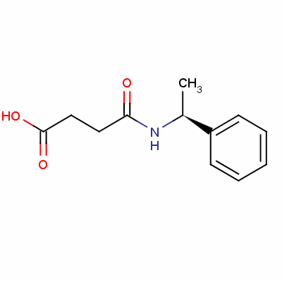 (S)-(-)-n-(1-phenylethyl)succinamic acid Structure,21752-34-1Structure