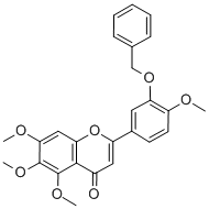 3-Benzyloxy-4,5,6,7-tetramethoxyflavone Structure,21764-08-9Structure