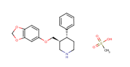 Paroxetine mesylate Structure,217797-14-3Structure