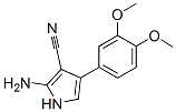 2-Amino-4-(3,4-dimethoxyphenyl)-1H-pyrrole-3-carbonitrile Structure,217954-75-1Structure