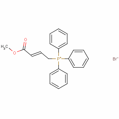 Methyl 4-(triphenylphosphonio)crotonate bromide Structure,2181-98-8Structure