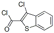 3-Chlorobenzothiophene-2-carbonyl chloride Structure,21815-91-8Structure