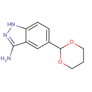 5-(1,3-Dioxan-2-yl)-1h-indazol-3-amine Structure,218301-24-7Structure