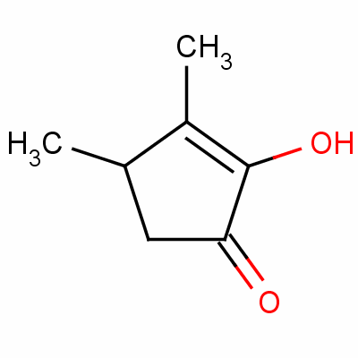 2-Cyclopenten-1-one, 2-hydroxy-3,4-dimethyl- Structure,21835-00-7Structure