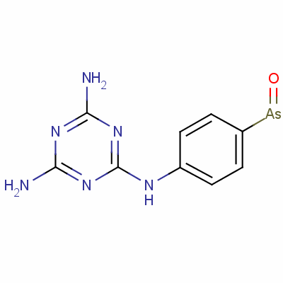 (P-arsenosophenyl)melammine Structure,21840-08-4Structure