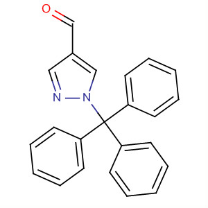 1-Trityl-1h-pyrazole-4-carbaldehyde Structure,218594-00-4Structure