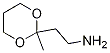 2-Methyl-1,3-dioxane-2-ethanamine Structure,218602-40-5Structure