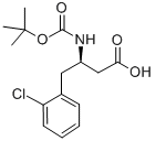 Boc-(r)-3-amino-4-(2-chlorophenyl)butanoic acid Structure,218608-93-6Structure