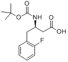 Boc-(r)-3-amino-4-(2-fluorophenyl)butanoic acid Structure,218608-98-1Structure