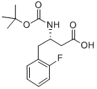 Boc-(s)-3-amino-4-(2-fluorophenyl)butanoic acid Structure,218608-99-2Structure